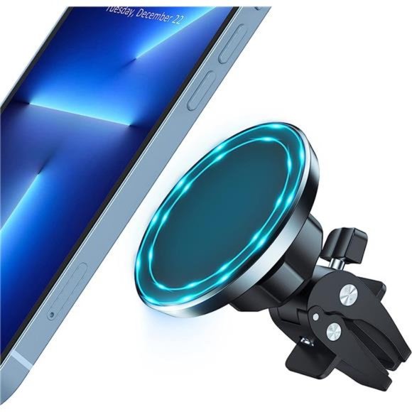 Magnetic Car Mount Phone Holder-Mag Safe Air Vent Phone Mount for Car Compatible